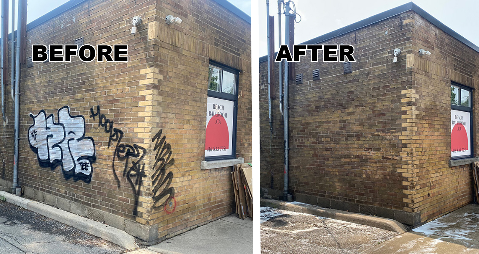 Before After