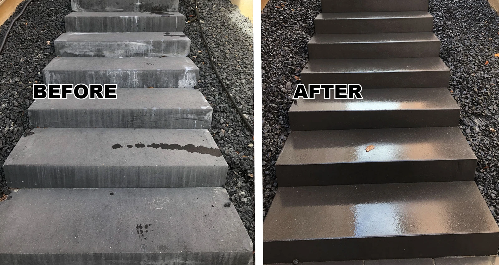 Before After